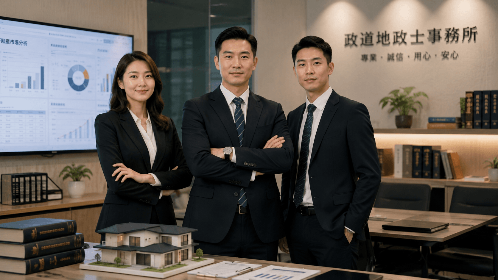政道代書專業團隊形象照